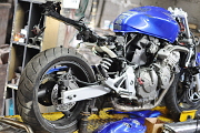 motocykl powypadkowy Honda